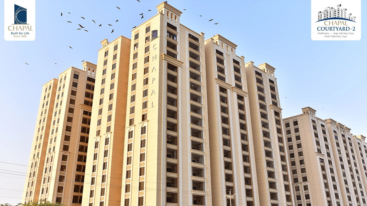 Chapal Courtyard 2 Apartments for Sale in Scheme 33, Karachi